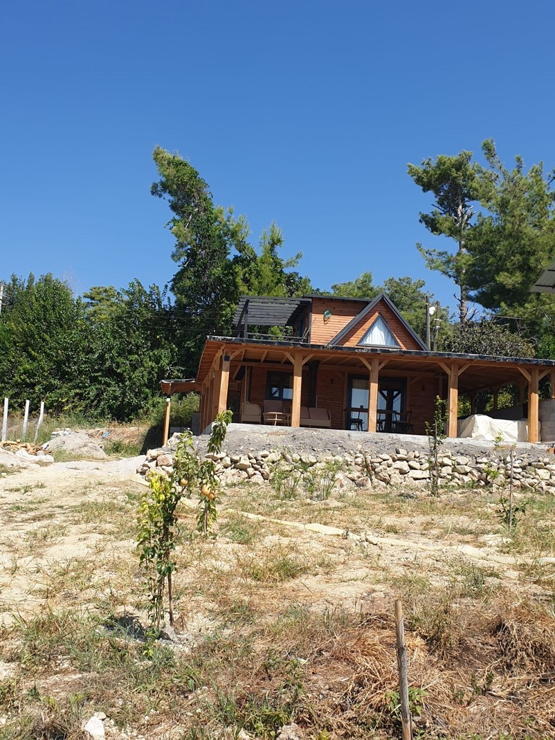 Tiny house in het groen